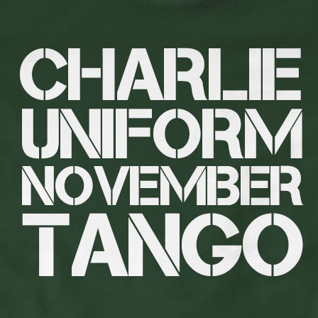 Charlie Uniform November Tango T-Shirt | Funny, Rude