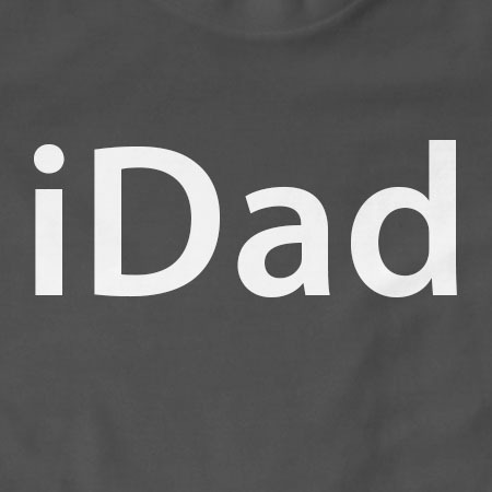 iDad T-Shirt | Apple, Fathers Day, Funny, Gift, iPad, Slogan