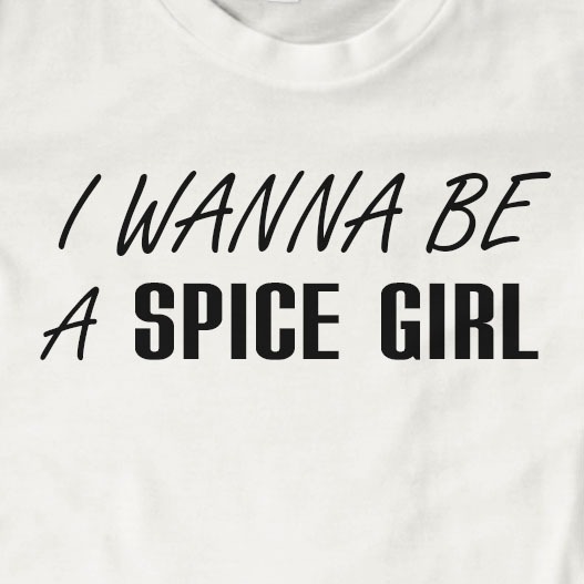 baby spice girl power shirt